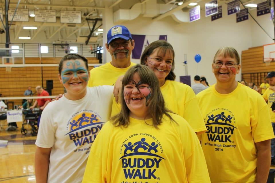 Buddy Walk of the High Country Blog Team Picture
