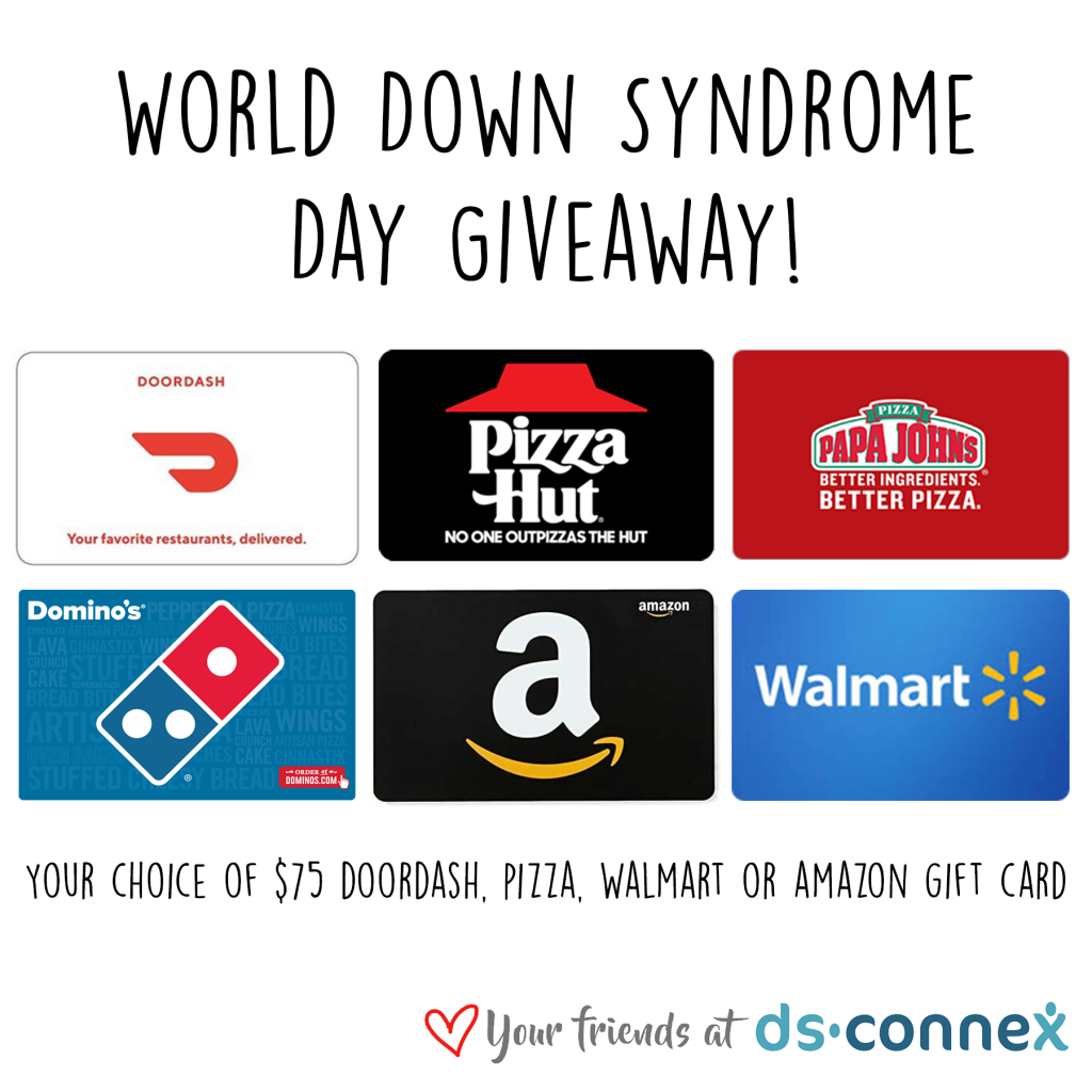 Celebrate World Down Syndrome Day Giveaway